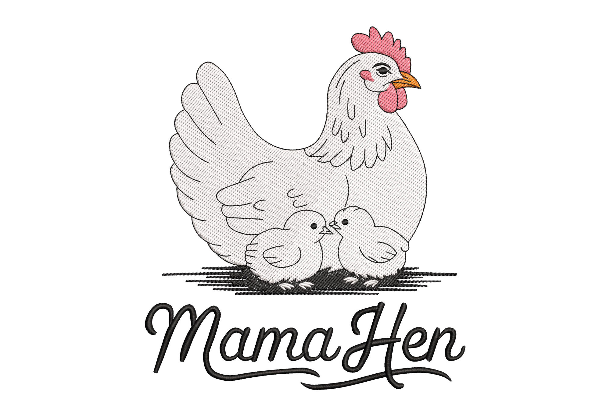 Mother Hen and Chicks