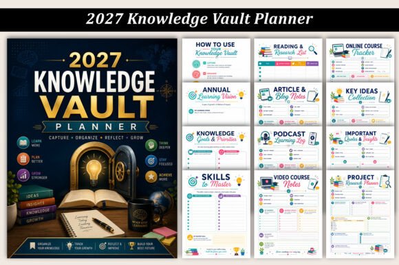 2027 Knowledge Vault Planner Kdp