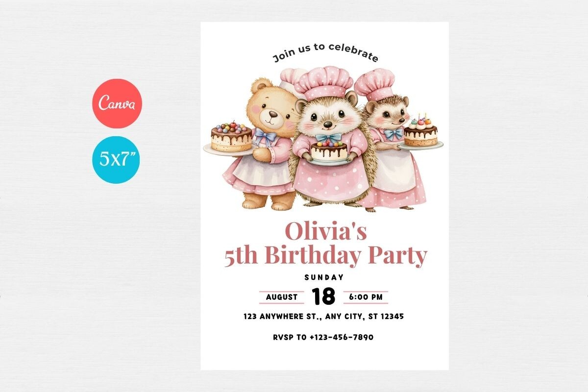 Baby Shower Invitation Template 2