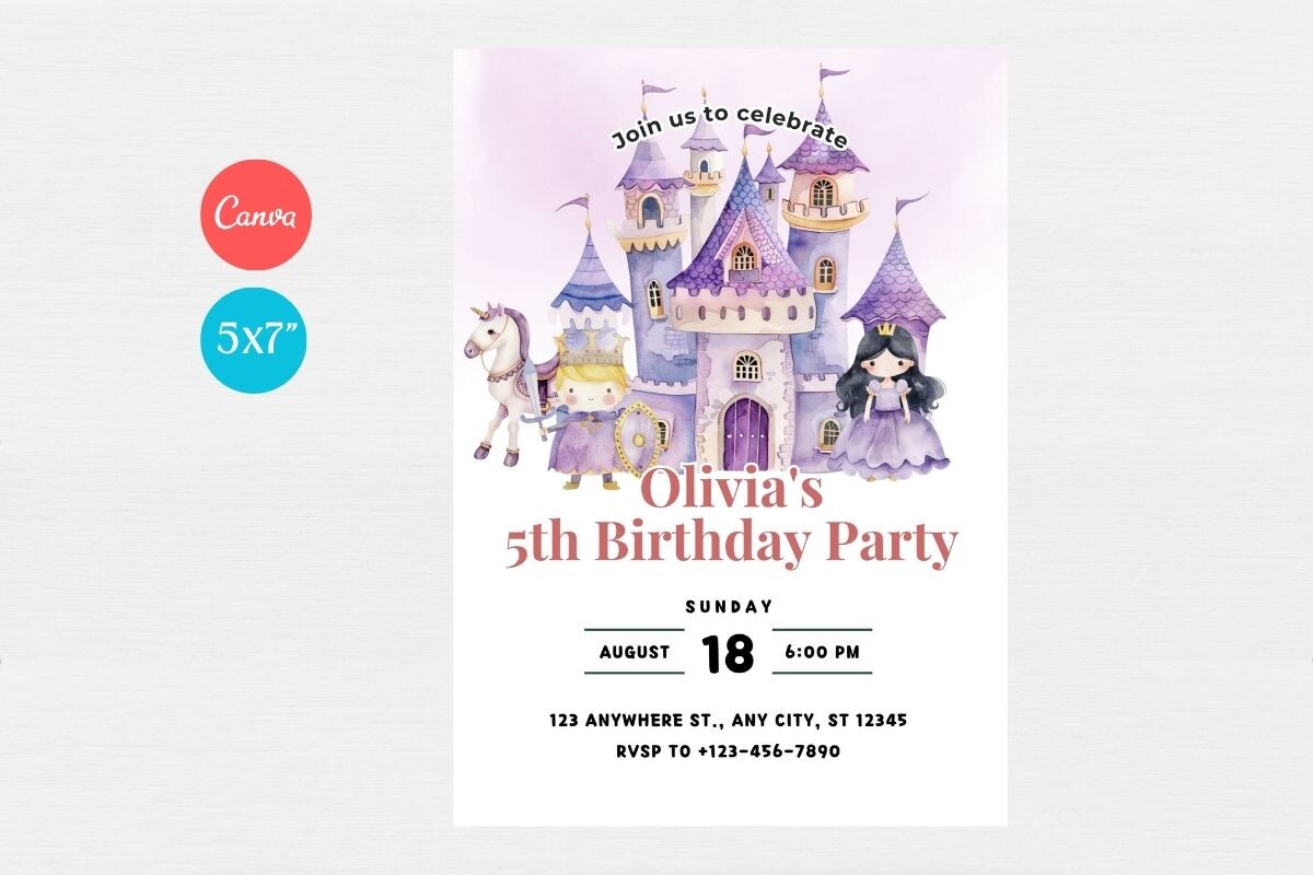 Baby Shower Invitation Template 2