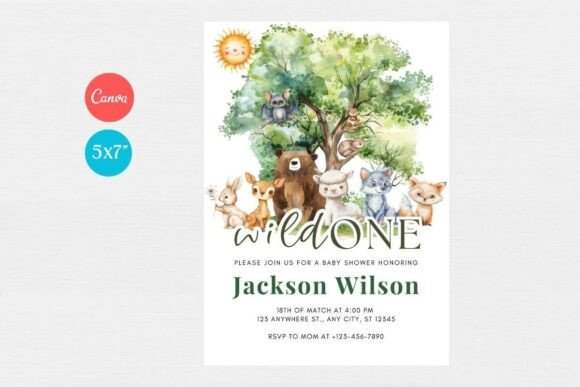 Baby Shower Invitation Template 2
