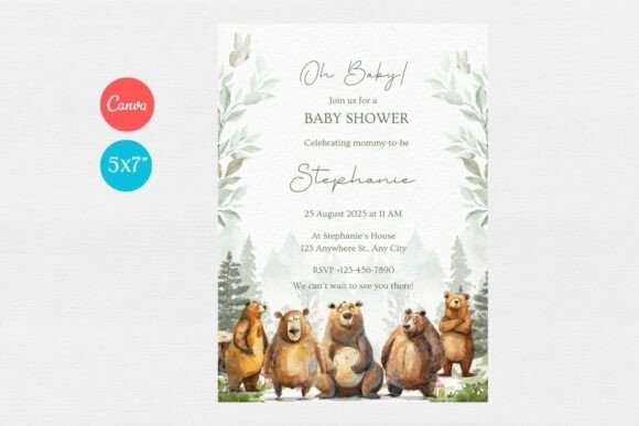 Baby Shower Invitation Template 202