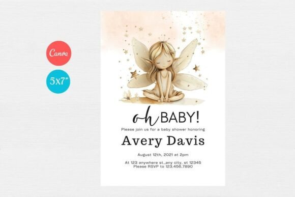 Baby Shower Invitation Template 206