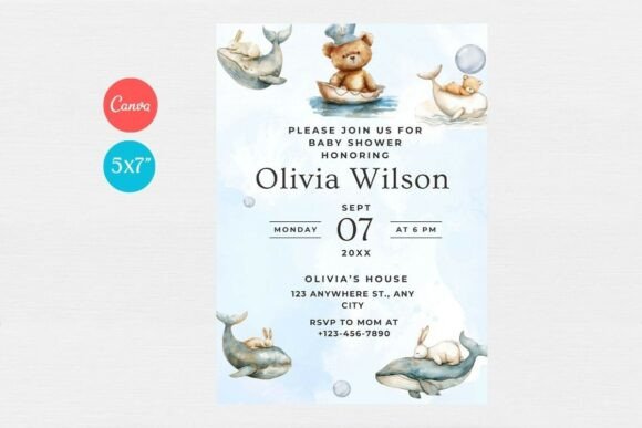 Baby Shower Invitation Template 238