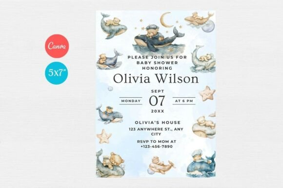 Baby Shower Invitation Template 239