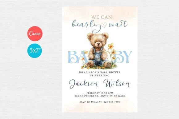 Baby Shower Invitation Template 240