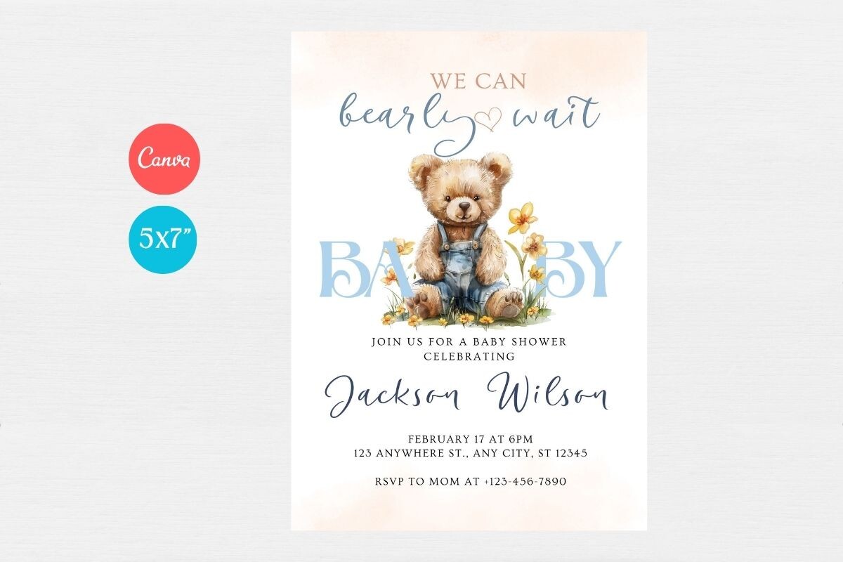 Baby Shower Invitation Template 240