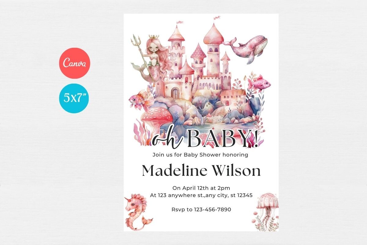 Baby Shower Invitation Template 242
