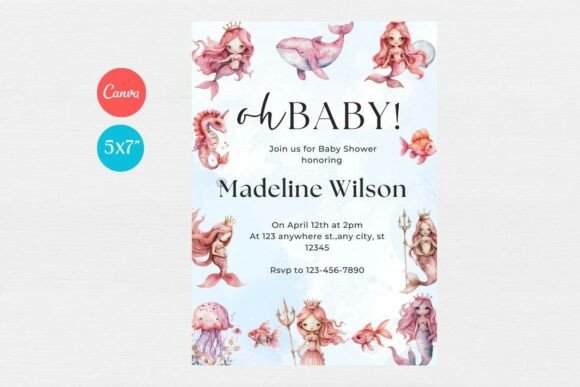 Baby Shower Invitation Template 243