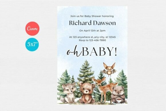 Baby Shower Invitation Template 247