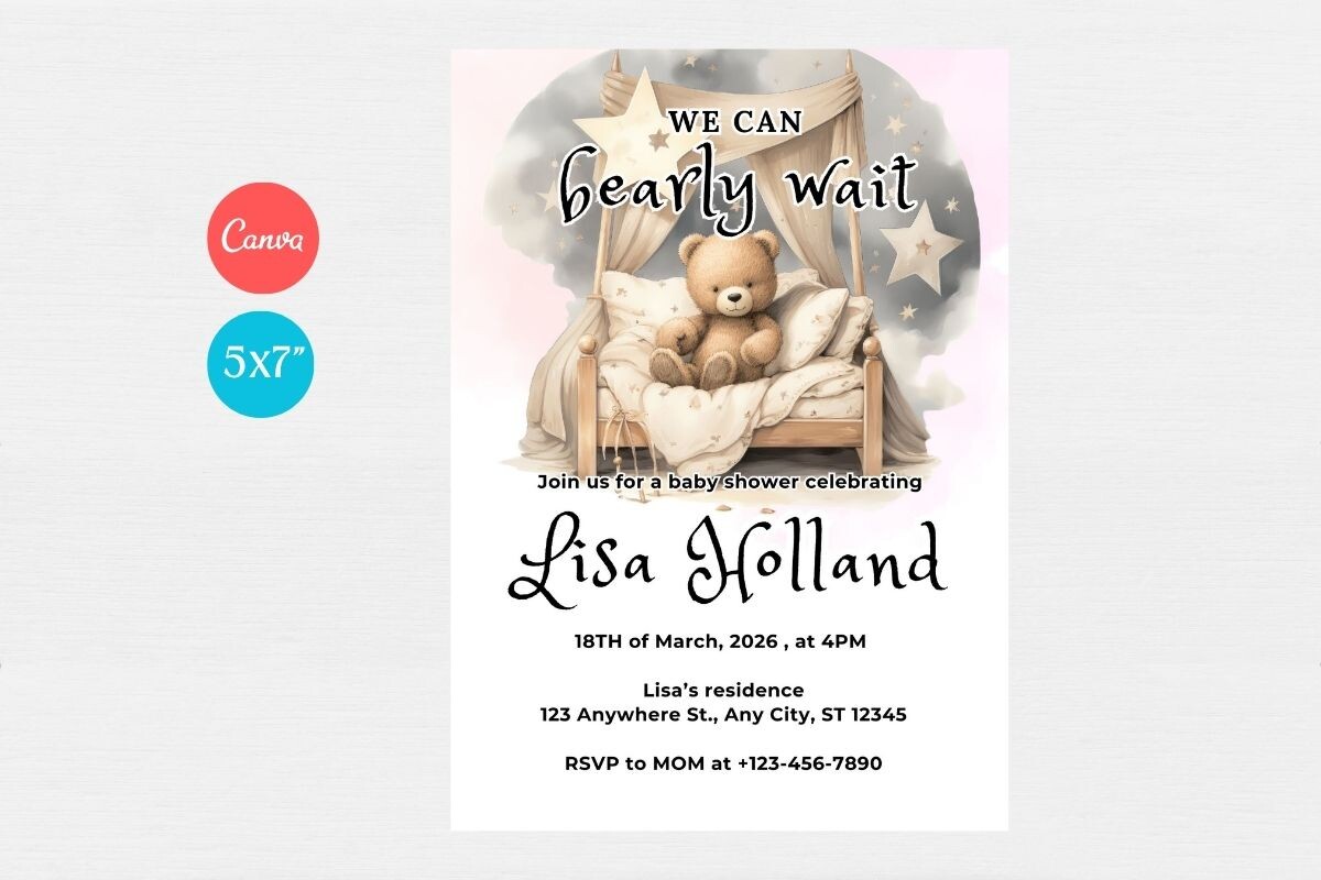 Baby Shower Invitation Template 251