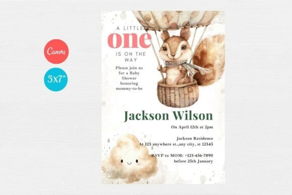 Baby Shower Invitation Template 265