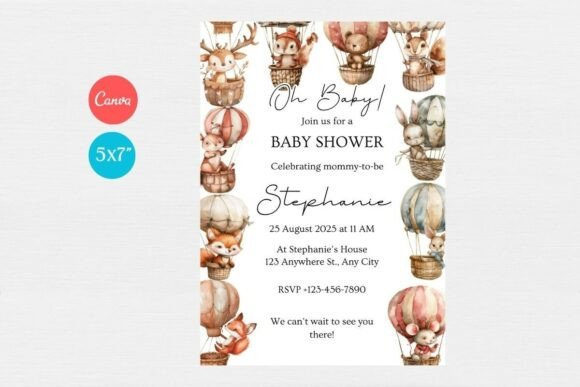 Baby Shower Invitation Template 267