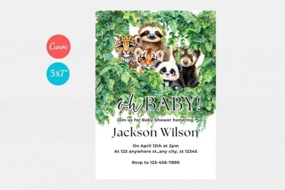 Baby Shower Invitation Template 270