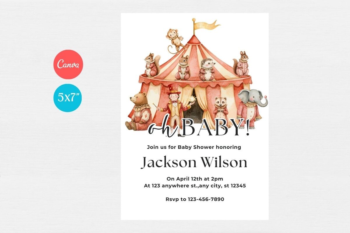 Baby Shower Invitation Template 272