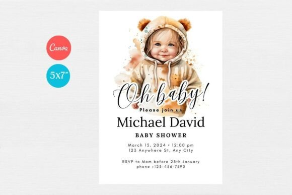 Baby Shower Invitation Template 284