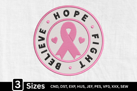 Breast Cancer Hope Pink Ribbon