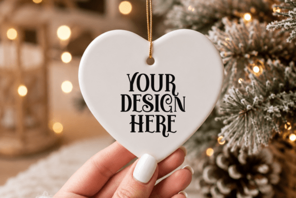 Christmas Ornament Mockup