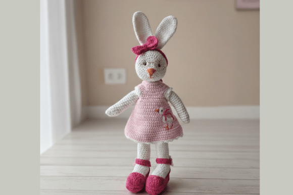 Crochet Bunny Doll Pattern PDF