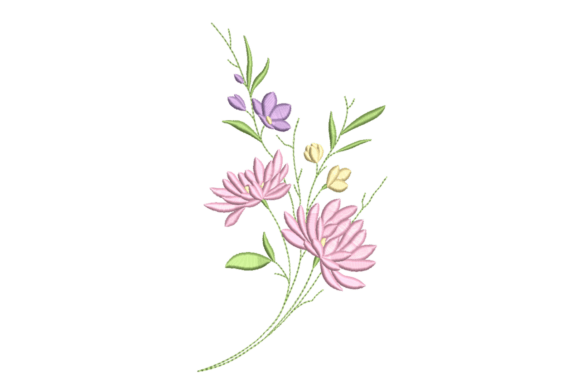Delicate Wildflower Spray