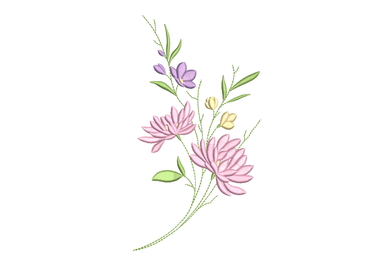 Delicate Wildflower Spray