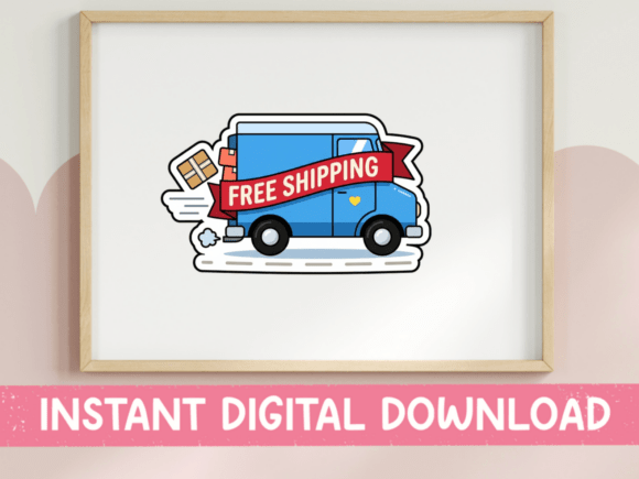 Free Shipping Delivery Van Design