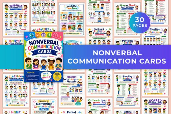 Nonverbal Communication Cards KDP