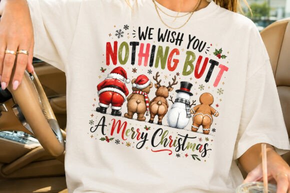 Merry Christmas PNG File | High Resolution Digital Download - Image 2