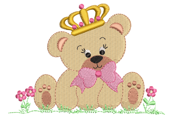 Princess Teddy in the Garden