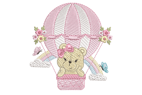 Teddy Bear Hot Air Balloon