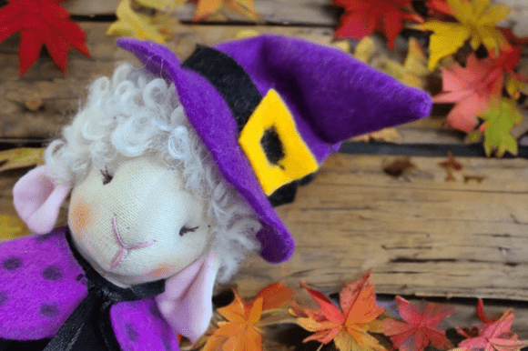 Witch Lamb Sewing Pattern PDF