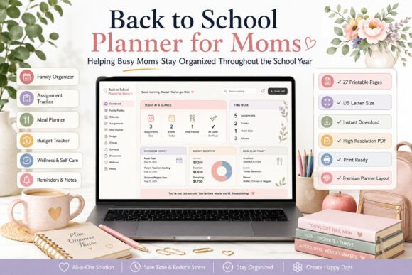 Back to School Planner for Moms