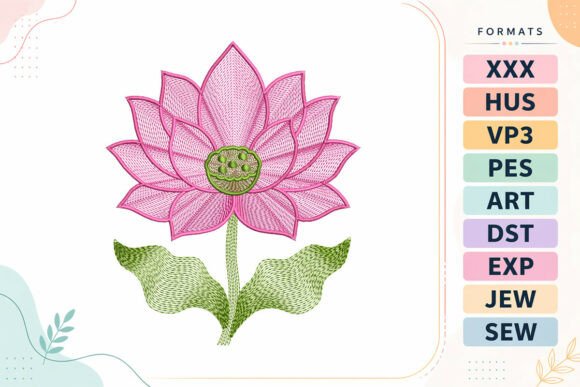 Boho Lotus Flower