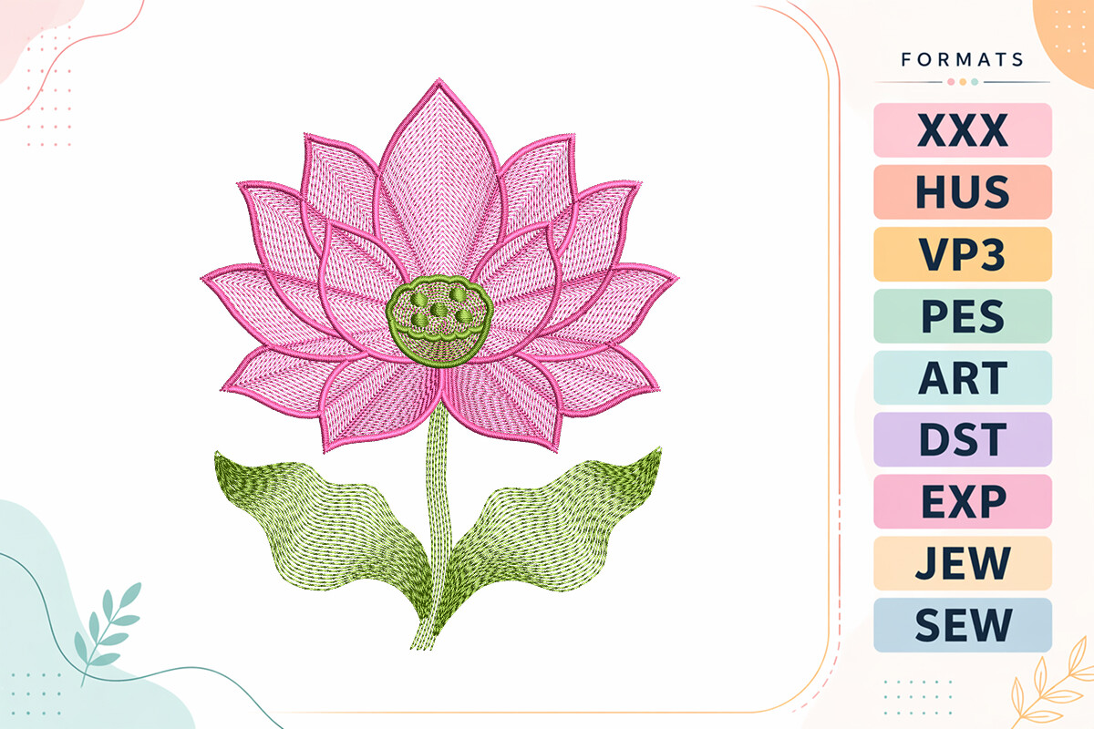 Boho Lotus Flower