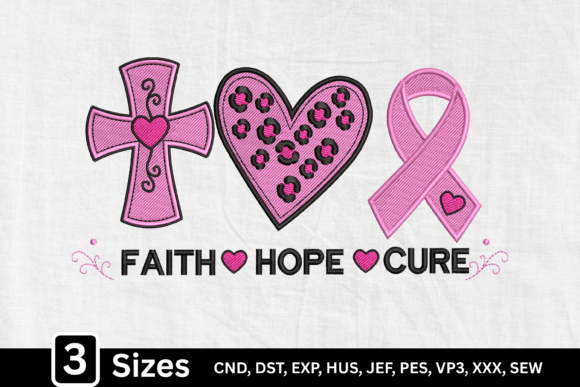 Breast Cancer Awareness Faith Hope Cure