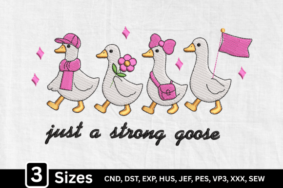 Breast Cancer Pink Goose