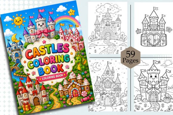 Castles Coloring Book