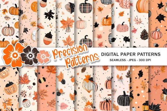Cozy Fall Autumn Seamless Pattern