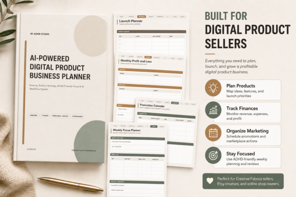 Digital Product Business Planner