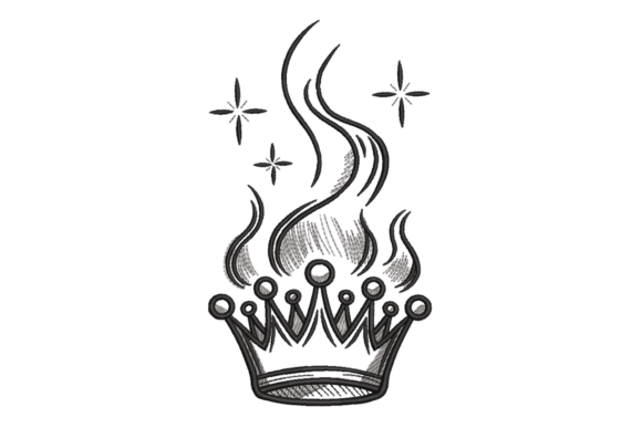 Flaming Crown Minimal