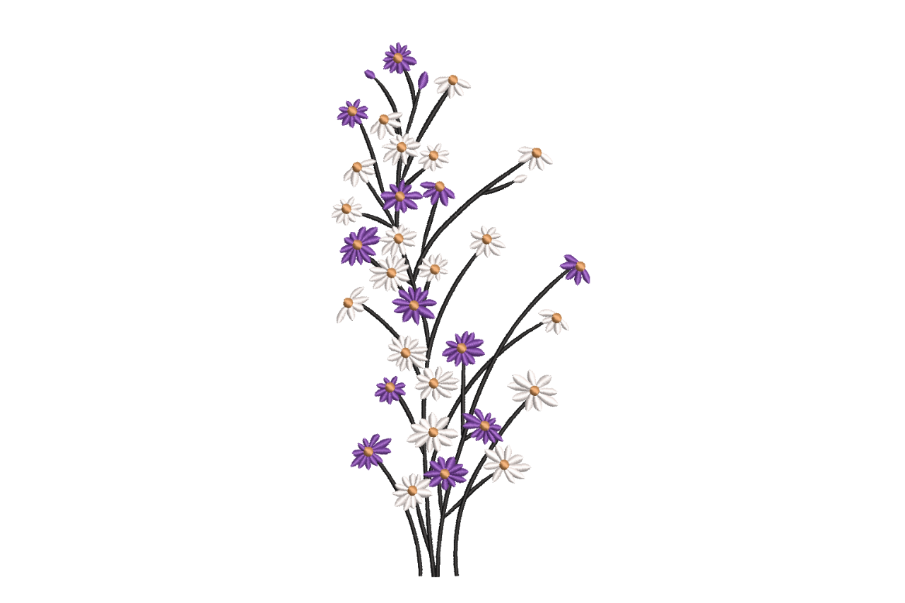 Floral Daisy Branch