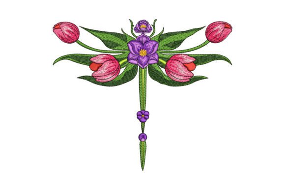 Floral Dragonfly