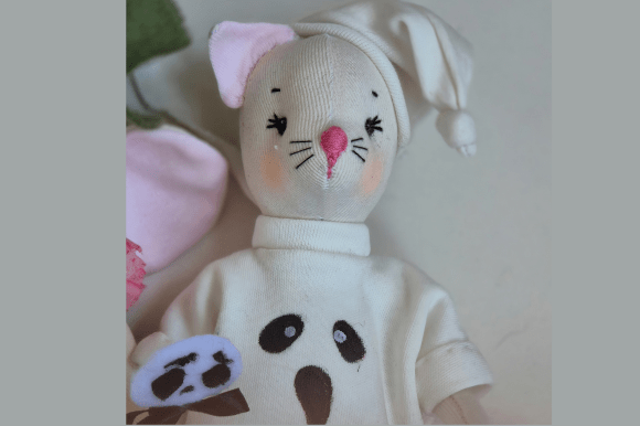 Clown Elephant Halloween Doll Pattern