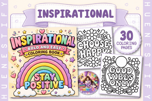 Inspirational Coloring Book for Adults
