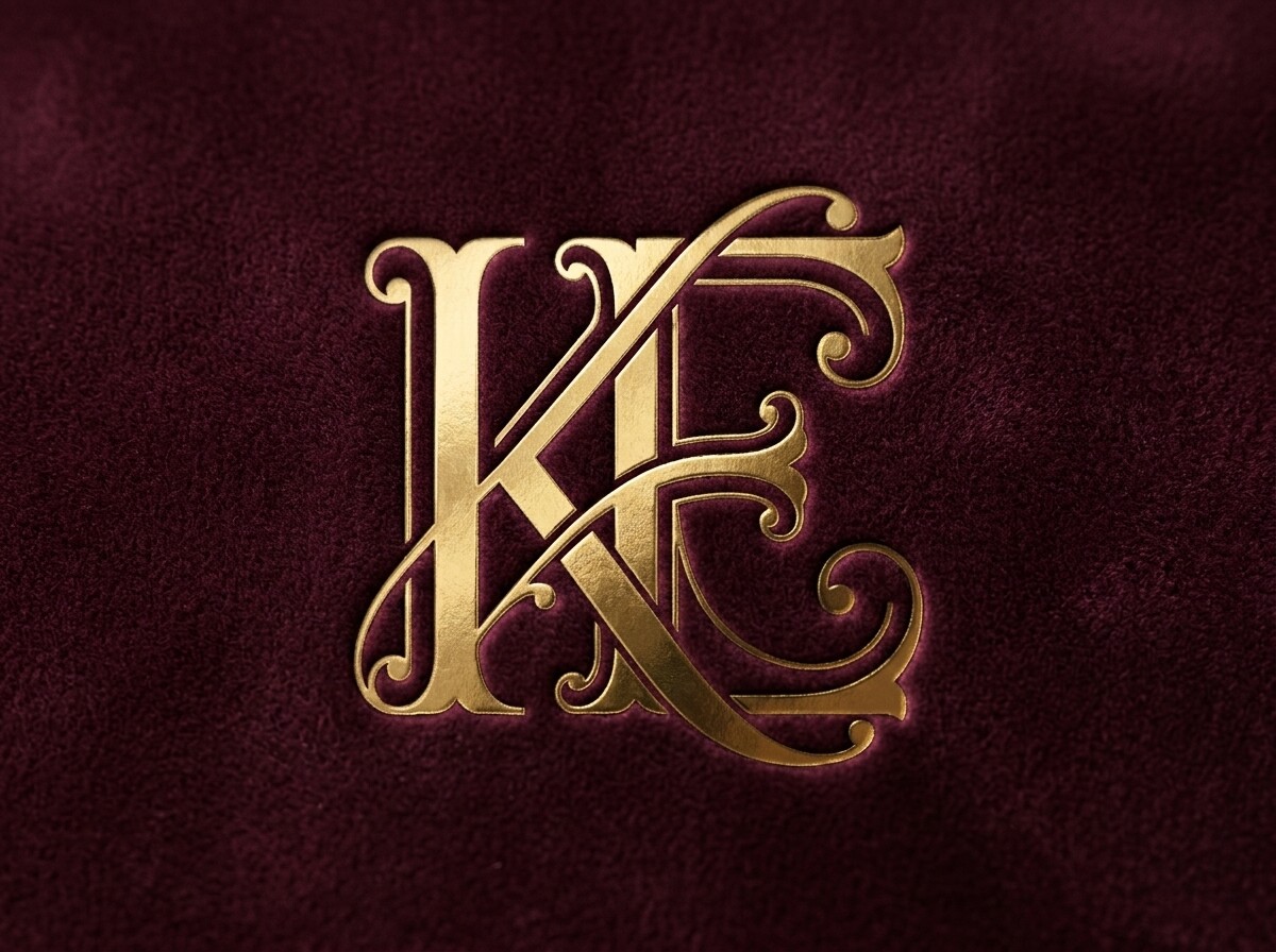 KE Luxury Elegant Monogram