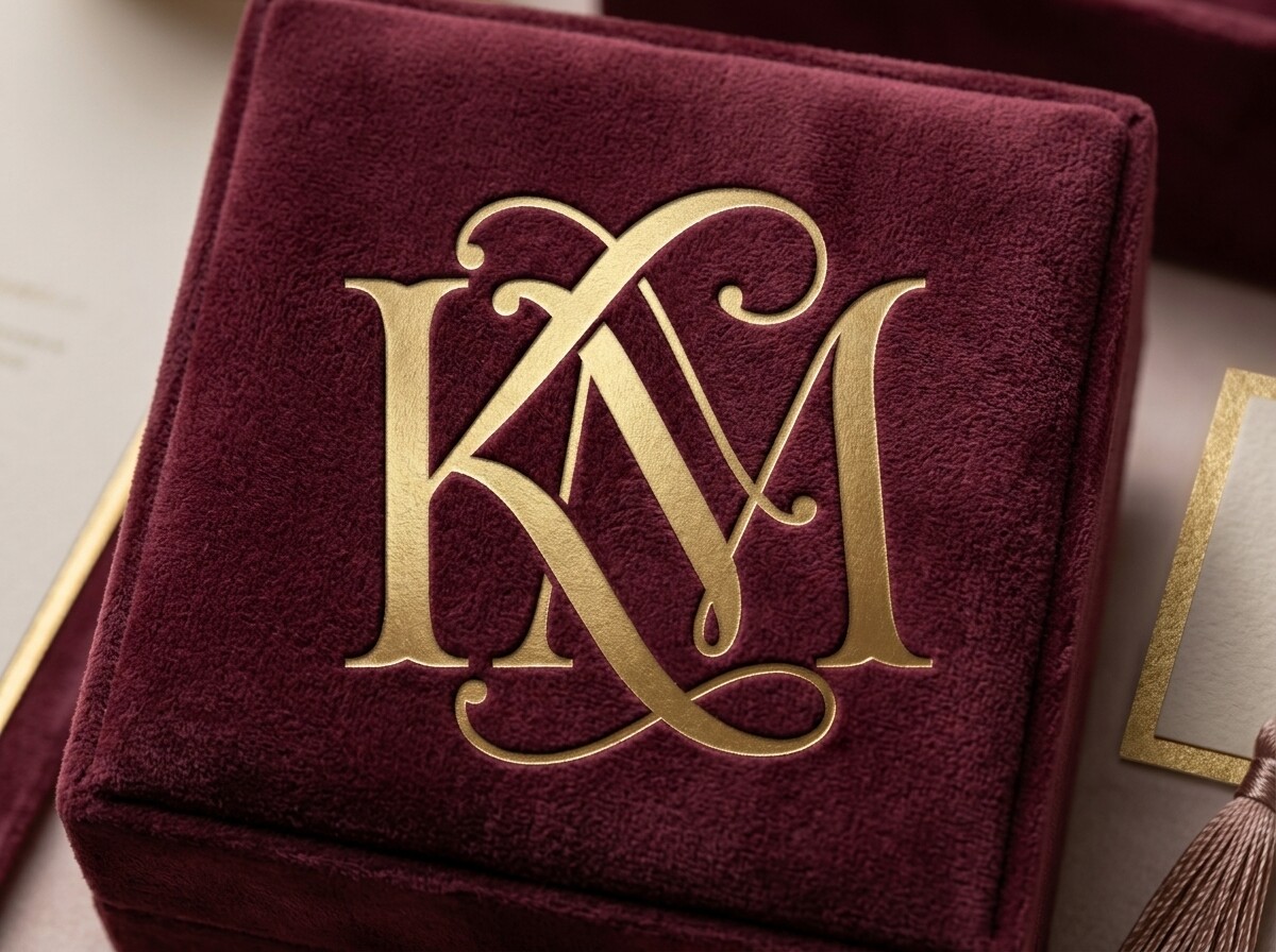 KM Luxury Elegant Monogram