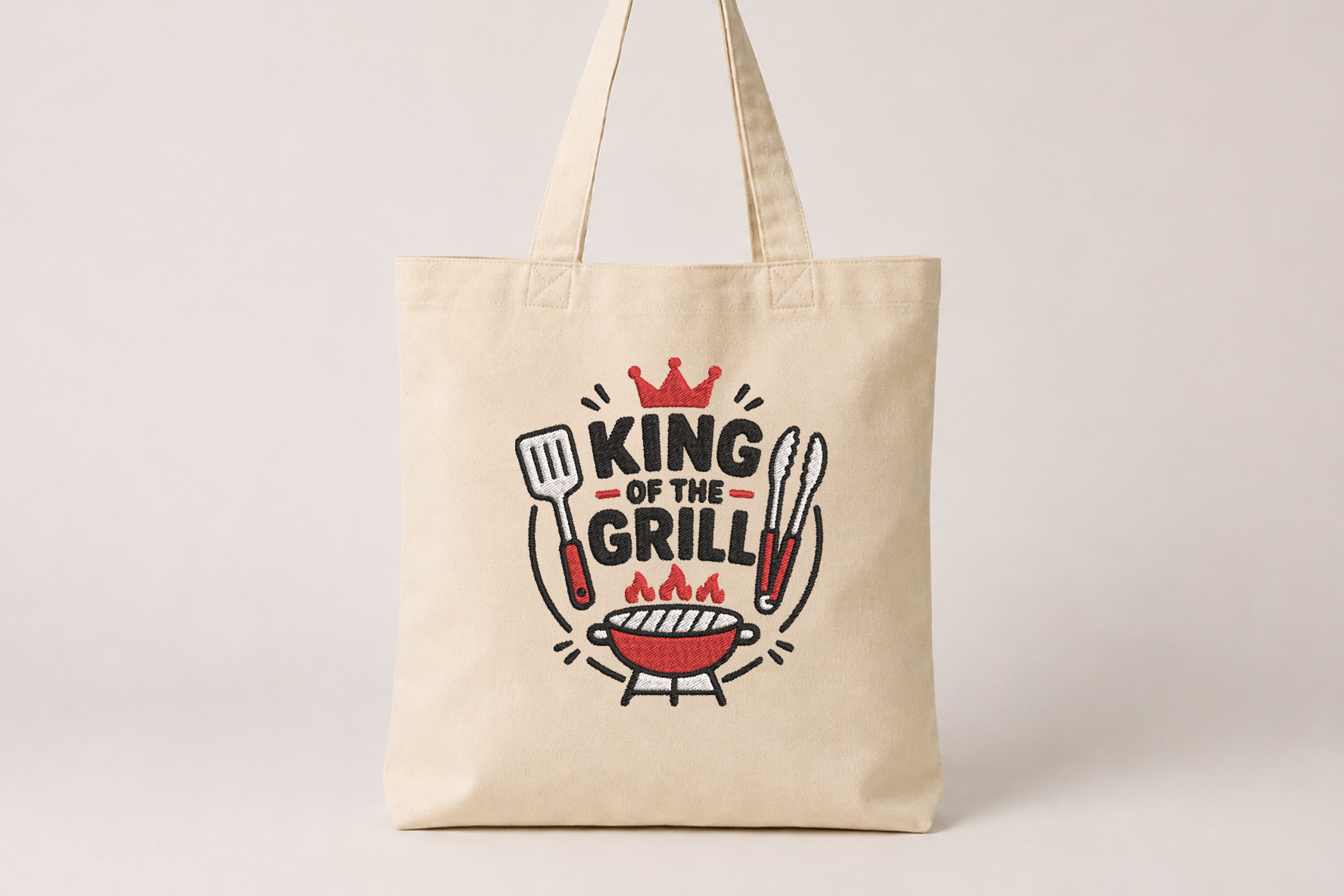 King of the Grill Embroidery Design