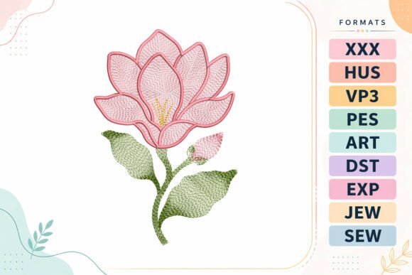 Magnolia Floral Art