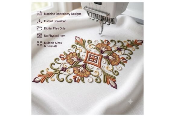 Ornate Floral Scrollwork
