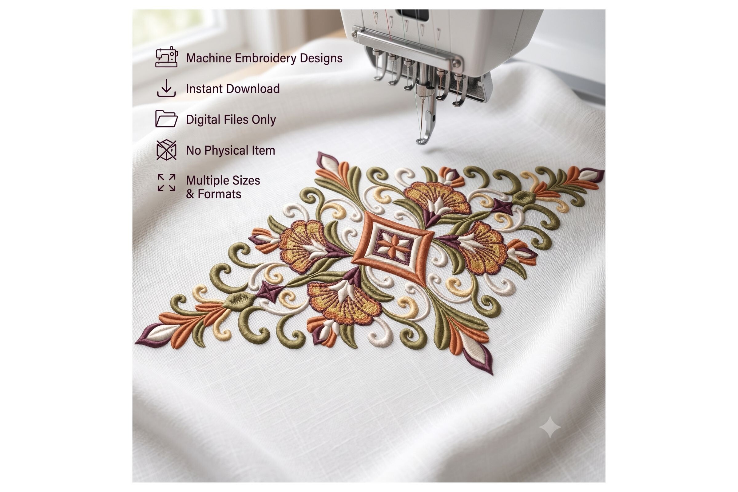 Ornate Floral Scrollwork